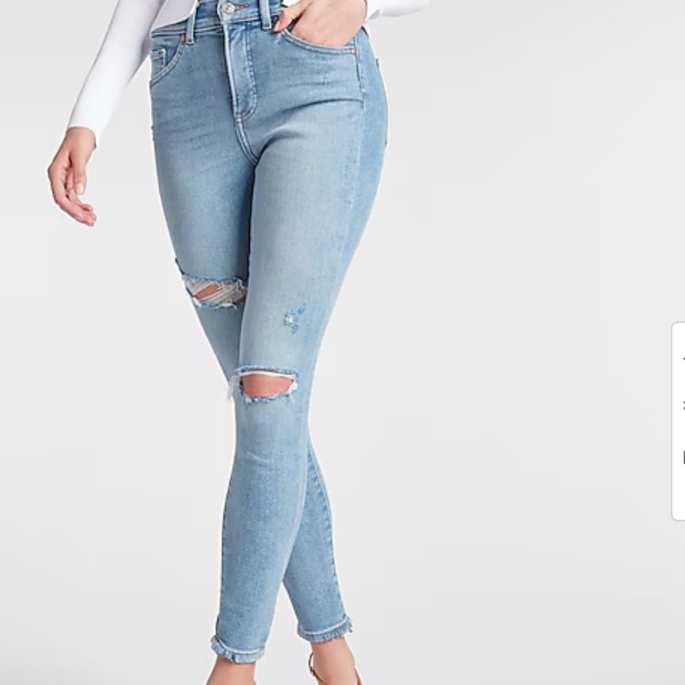 Express Skinny High Rise Jeans